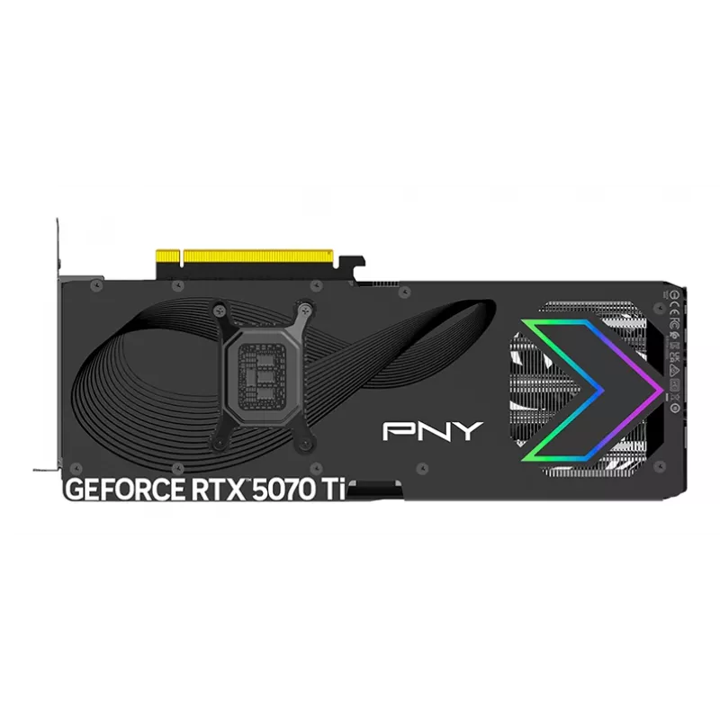 PNY GeForce RTX 5070 Ti 16GB ARGB Overclocked Triple Fan vaizdo plokštė