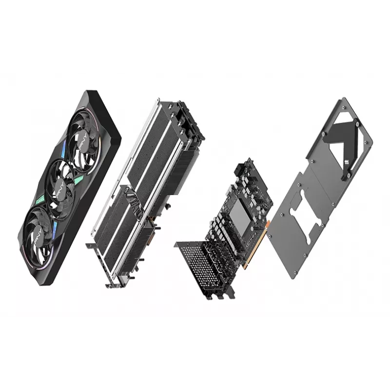 PNY GeForce RTX 5070 Ti 16GB ARGB Overclocked Triple Fan vaizdo plokštė