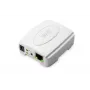 DIGITUS USB spausdintuvo serveris, 1 prievadas, 1x RJ45, 1x USB A, USB 2.0, skirtas visoms įprastoms OS