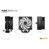 be quiet! Pure Rock 3 LX procesoriaus oro aušintuvas 12 cm juodas 1 vnt.