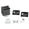 be quiet! Pure Rock Pro 3 orinis procesoriaus aušintuvas 12 cm sidabrinis 1 vnt.