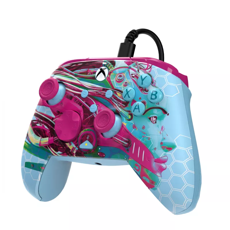 PDP REMATCH Advanced Wired Controller: Nubia Bronze, skirta Xbox Series X|S, Xbox One ir Windows 10/11 PC