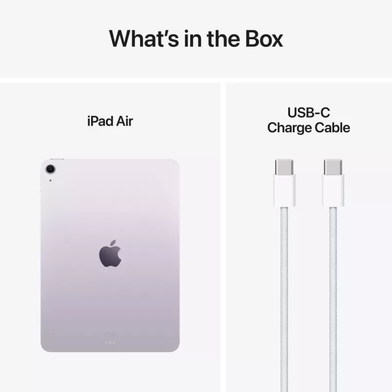 APPLE iPad Air (2025) - M3 - 11 colių - 7 karta - Wi-Fi - 256GB - Violetinė