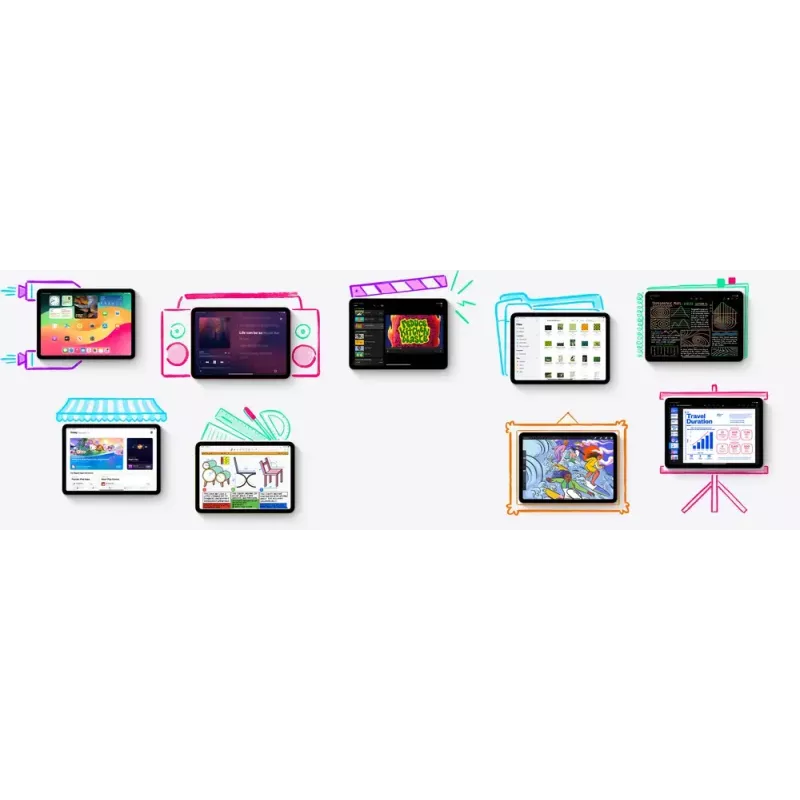 Planšetinis kompiuteris Apple iPad 11 colių Air M3 8 GB RAM 128 GB iPadOS