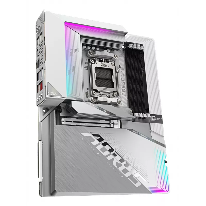 Motininė plokštė GIGABYTE B650E AORUS STEALTH ICE, AMD B650E, lizdas AM5, ATX
