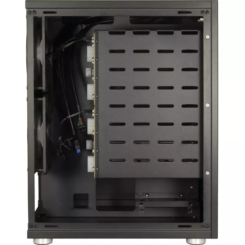 HDD korpusas Inter-Tech NAS-8 2.5/3.5 colio juodas