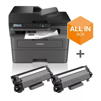 Brother MFC-L2827DWXL daugiafunkcis spausdintuvas lazerinis A4 1200 x 1200 DPI 32 ppm Wi-Fi