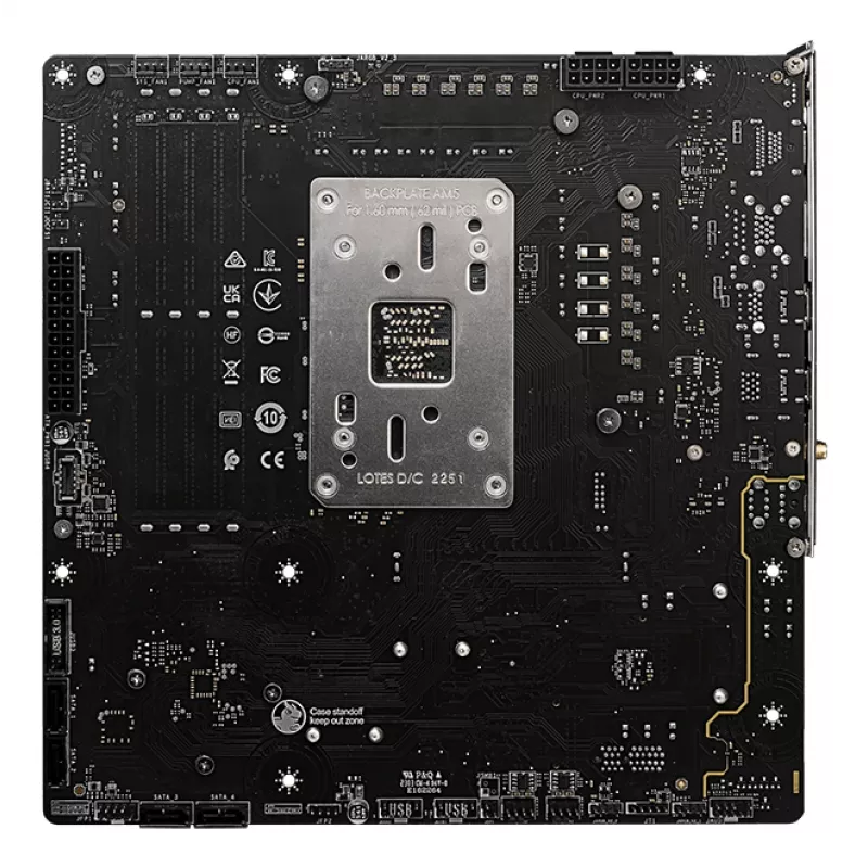 MSI B650M PROJECT ZERO pagrindinė plokštė AMD B650 lizdas AM5 micro ATX