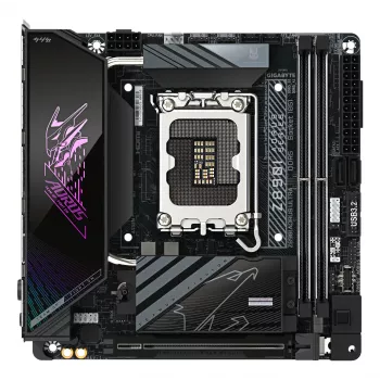 Motininė plokštė GIGABYTE Z890I AORUS ULTRA, Intel mikroschemų rinkinys, LGA 1851, mini ITX