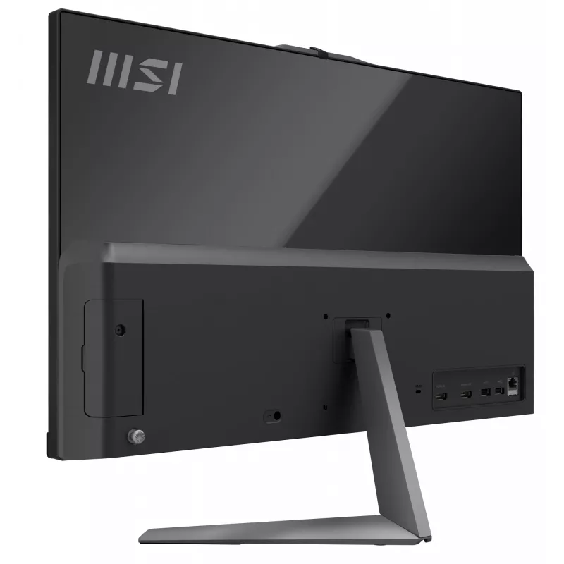 MSI Modern AM242P 1M-1204DE Intel Core 3 100U 60,5 cm (23,8 colio) 1920 x 1080 pikselių Viskas-viename kompiuteris 16 GB DDR5-SDRAM 256 GB SSD Windows 11 Pro Wi-Fi 6E (802.11ax) Juodas