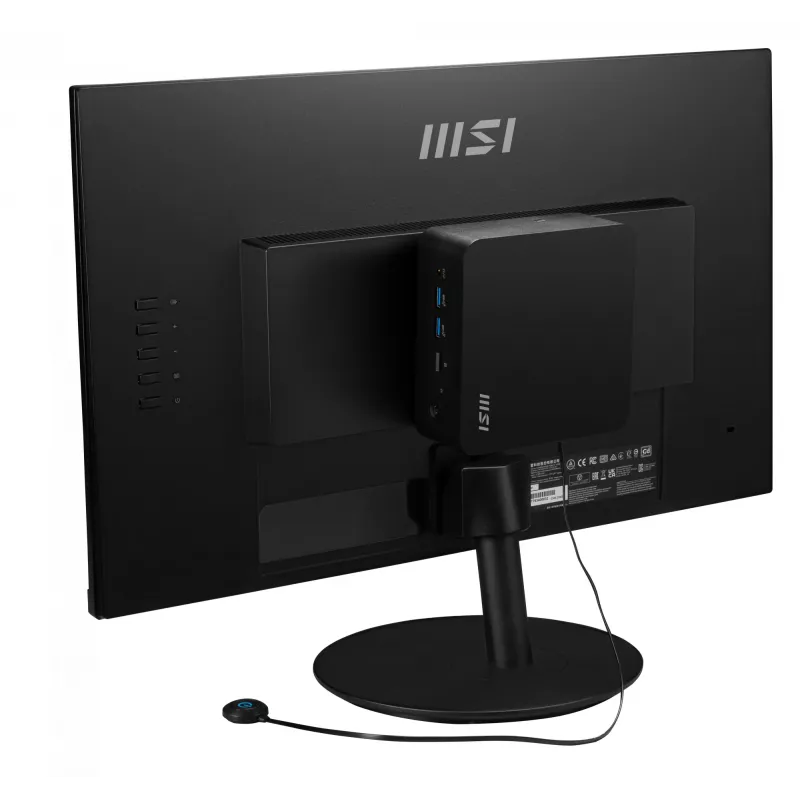 MSI Cubi NUC 1MG-007BDE 0.84L dydžio kompiuteris Juodas 150U Intel SoC