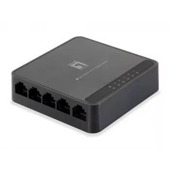 LevelOne 5 prievadų Gigabit jungiklis, Gigabit Ethernet (10/100/1000), pilnas dupleksas