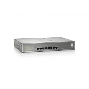 LevelOne GEP-0822 8 prievadų Gigabit PoE jungiklis, 802.3at/af PoE, 240W