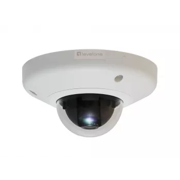 LevelOne HUBBLE Fiksuoto Kupolo IP tinklo kamera, 3 megapikselių, 802.3af PoE, vandalams atspari