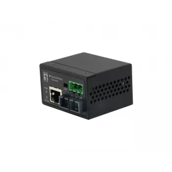 LevelOne IEC-4001 pramoninis medijos keitiklis RJ45 į SC, daugiamodis šviesolaidis, 2 km, -40°C iki 75°C