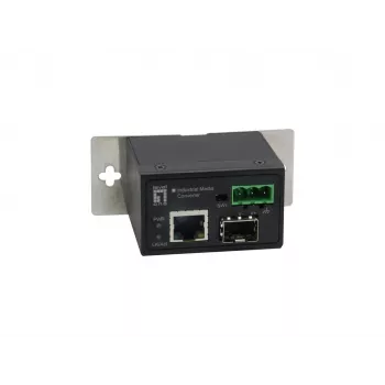 „LevelOne“ RJ45 į SFP pramoninis „Fast Ethernet“ keitiklis, -40°C iki 75°C