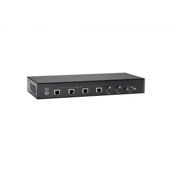 LevelOne HDMI siųstuvas per Cat.5, HDBaseT, 100m, 4 kanalų išėjimai, 802.3af PoE