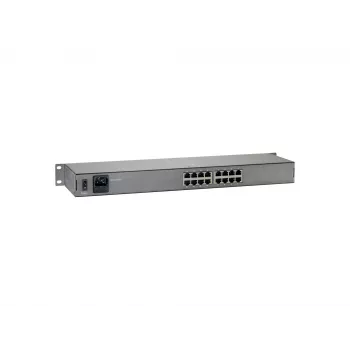 16 prievadų Fast Ethernet PoE jungiklis LevelOne FEP-1601W120