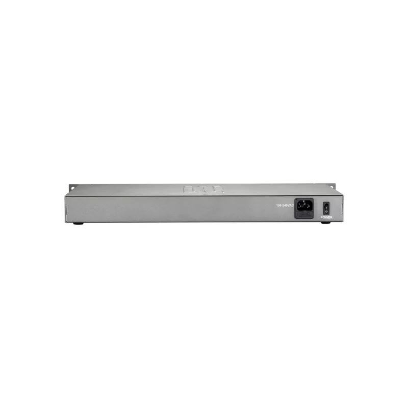 LevelOne 16 prievadų Fast Ethernet PoE jungiklis, 802.3at/af PoE, 120W