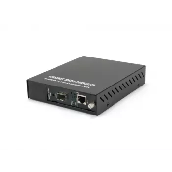 LevelOne GVM-1000 valdomas Gigabit medijos keitiklis RJ45 į SFP