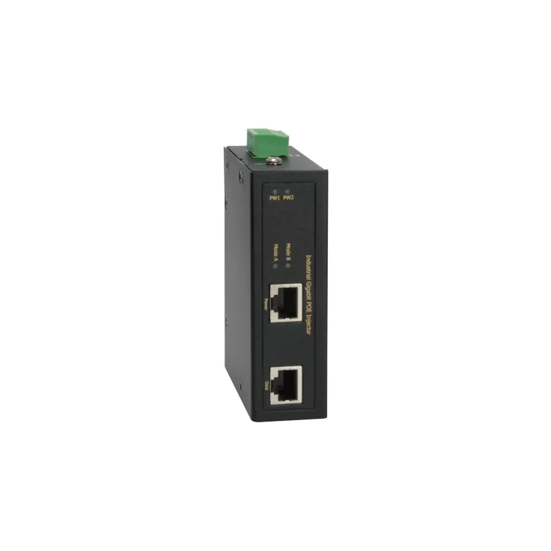 LevelOne pramoninis gigabitinis PoE įpurškiklis, 36W, 802.3at/af PoE
