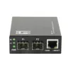 LevelOne GVT-2011 Gigabitinis medijos keitiklis jungiklis, 2 x SFP, 1 x RJ45