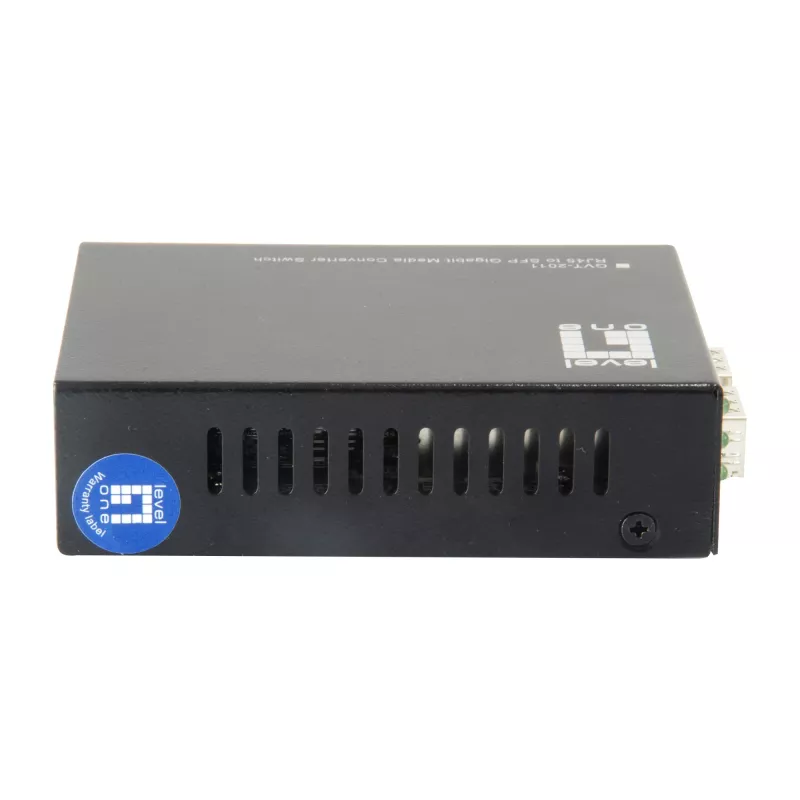 LevelOne GVT-2011 Gigabitinis medijos keitiklis jungiklis, 2 x SFP, 1 x RJ45