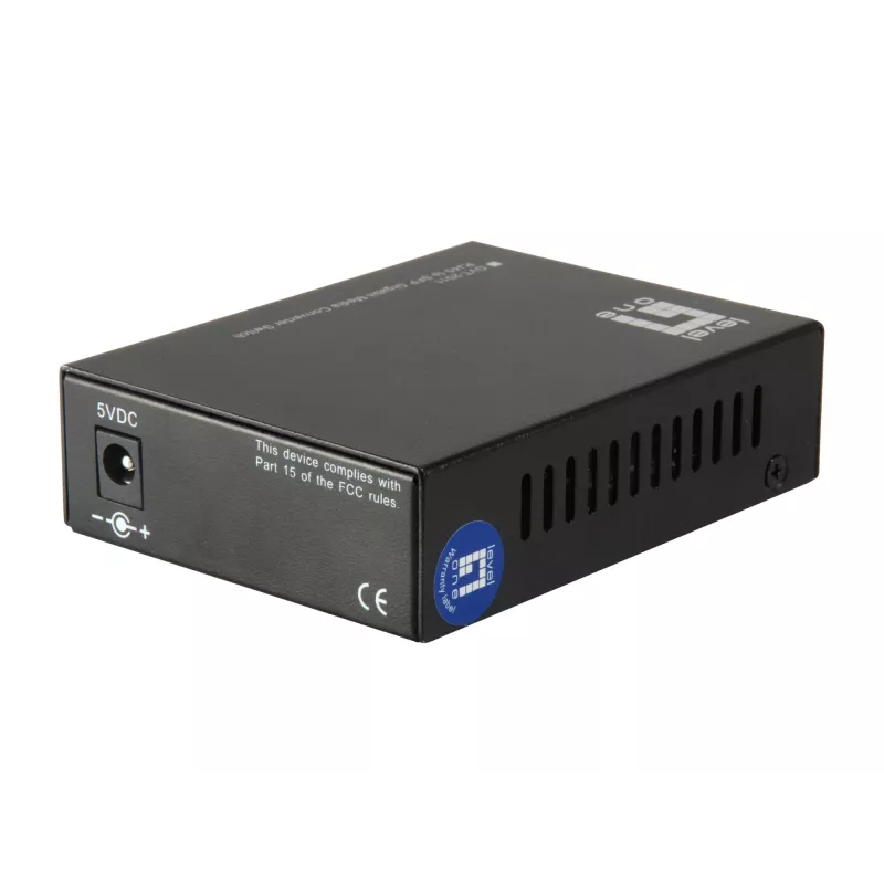 LevelOne GVT-2011 Gigabitinis medijos keitiklis jungiklis, 2 x SFP, 1 x RJ45