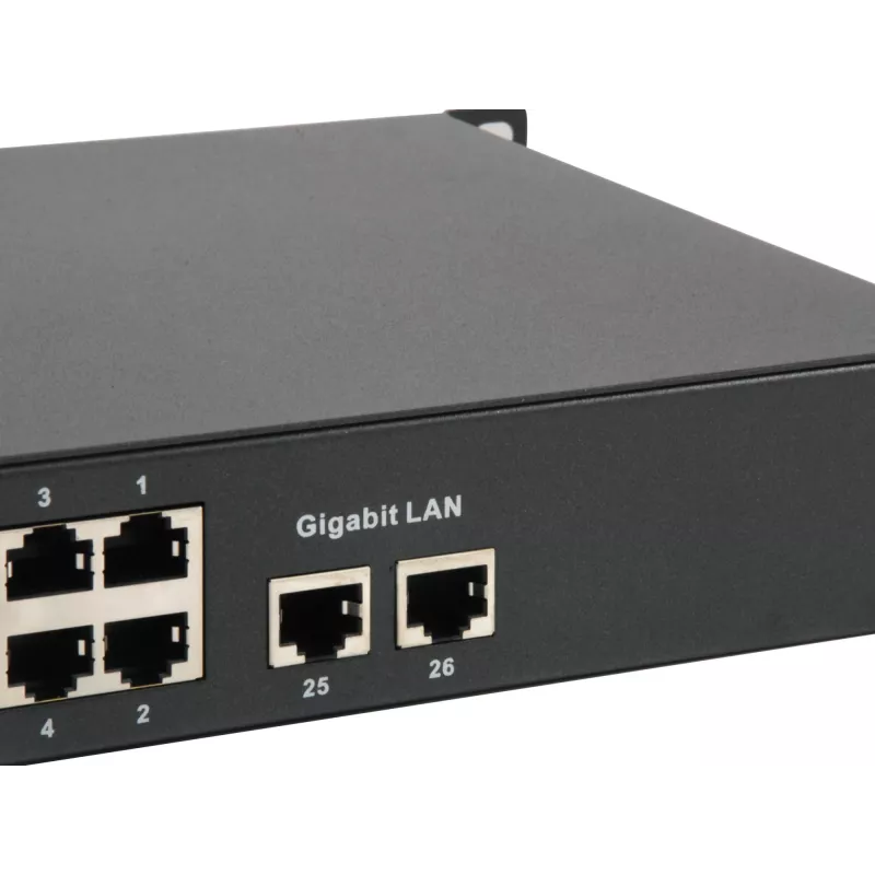 Nevaldomas jungiklis LevelOne FGP-2601W150 26 prievadų Fast Ethernet PoE