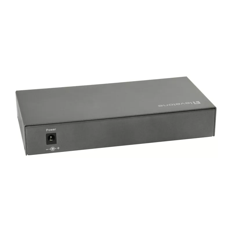 LevelOne GEP-0823 8 prievadų Gigabit PoE jungiklis, 802.3at/af PoE, 120 W