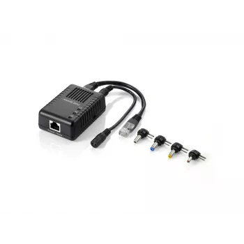 LevelOne Fast Ethernet PoE skirstytuvas, 802.3af PoE, 5-12V DC išėjimas