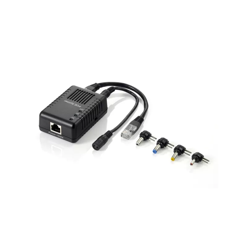 LevelOne Fast Ethernet PoE skirstytuvas, 802.3af PoE, 5-12V DC išėjimas