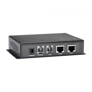 Tinklo medijos keitiklis LevelOne VDS-1201 100 Mbit/s juodas