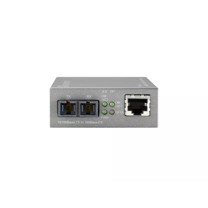 LevelOne FVS-3120 medijos keitiklis RJ45 į SC, vienmodis šviesolaidis, 20 km