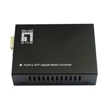 LevelOne GVT-2015 Gigabit medijos keitiklis su 802.3bt 60W PoE PSE