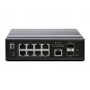 LevelOne IGP-1061 valdomas L2 Gigabit Ethernet tinklo jungiklis su PoE, juodas