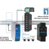 Valdomas jungiklis LevelOne Hilbert 8 prievadų pramoninis Gigabit PoE Smart Lite jungiklis