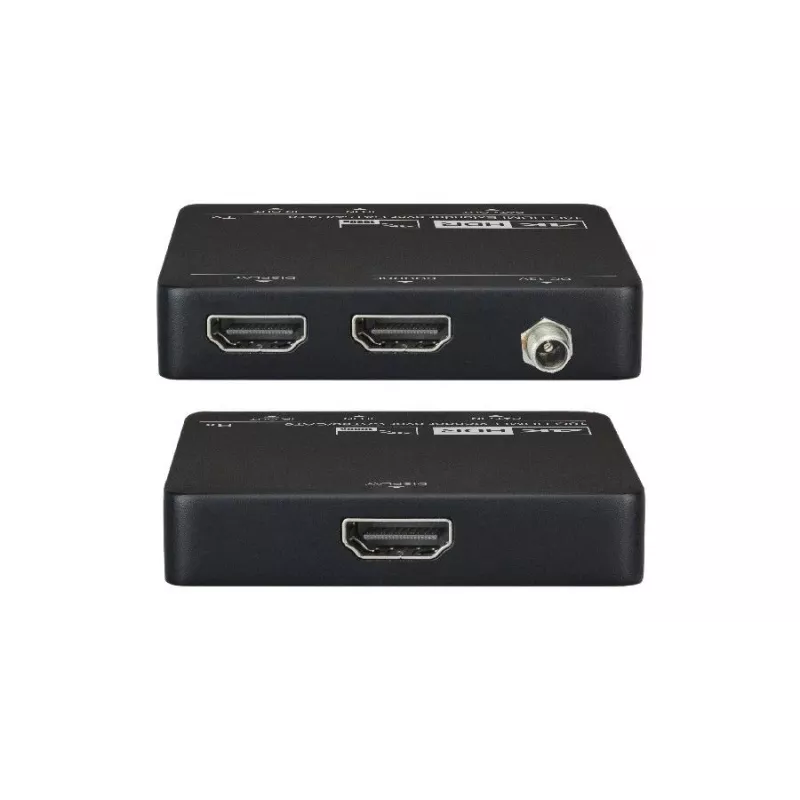 LevelOne HVE-9006 AV siųstuvas ir imtuvas HDMI signalui per Cat5/Cat6 iki 50 m, juodas