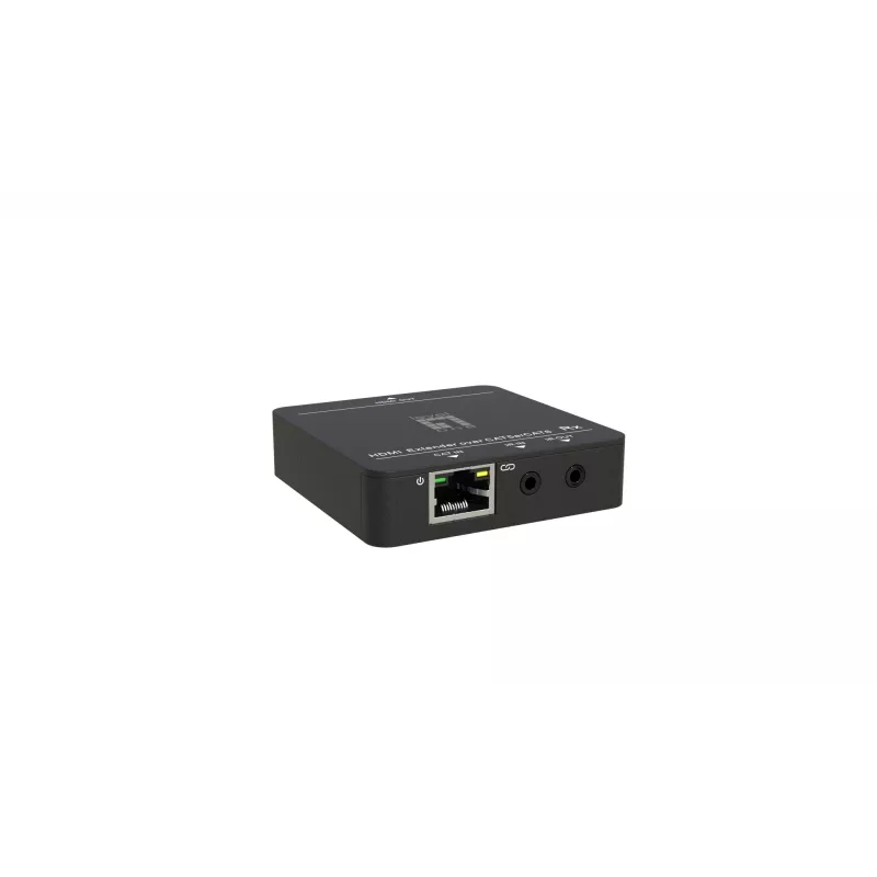 LevelOne HVE-9006 AV siųstuvas ir imtuvas HDMI signalui per Cat5/Cat6 iki 50 m, juodas
