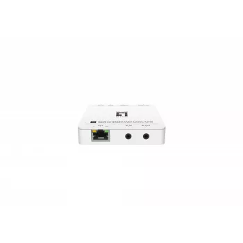 LevelOne HVE-9007 AV siųstuvas ir imtuvas HDMI prailgintuvas baltas