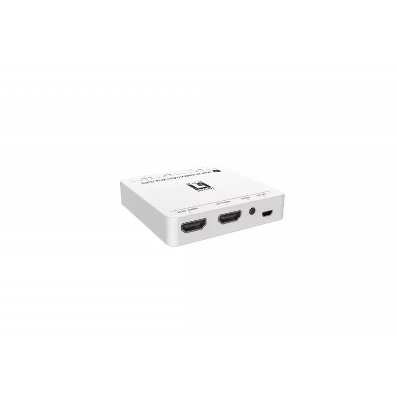 LevelOne HVE-9007 AV siųstuvas ir imtuvas HDMI prailgintuvas baltas