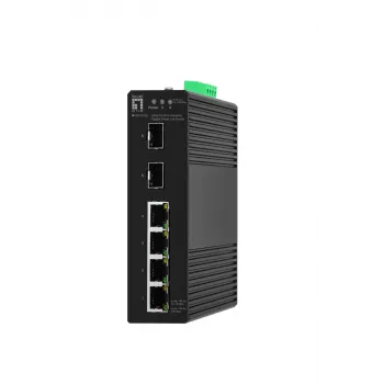 Valdomas jungiklis LevelOne IGS-2106 Hilbert 6 pramoninis gigabitinis Smart Lite jungiklis