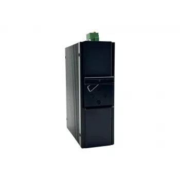 LevelOne IGU-1071 10 prievadų L2 Plus valdomas pramoninis gigabitinis jungiklis, 8x 1GbE RJ45, 2x 1/2.5GbE SFP, DIN bėgelis, -40°C iki 75°C