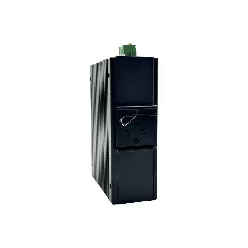 LevelOne IGU-1071 10 prievadų L2 Plus valdomas pramoninis gigabitinis jungiklis, 8x 1GbE RJ45, 2x 1/2.5GbE SFP, DIN bėgelis, -40°C iki 75°C