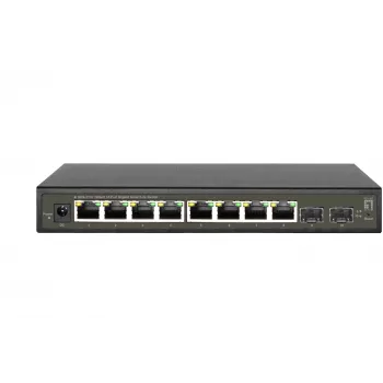 Valdomas jungiklis LevelOne Hilbert 10 prievadų Gigabit Smart Lite Switch