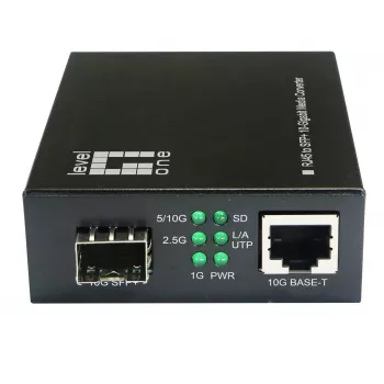 LevelOne GVT-2051 10 gigabitų medijos keitiklis RJ45 į SFP+