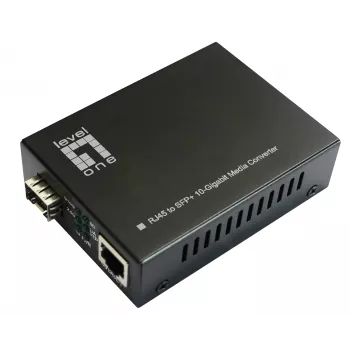 LevelOne GVT-2051 10 gigabitų medijos keitiklis RJ45 į SFP+
