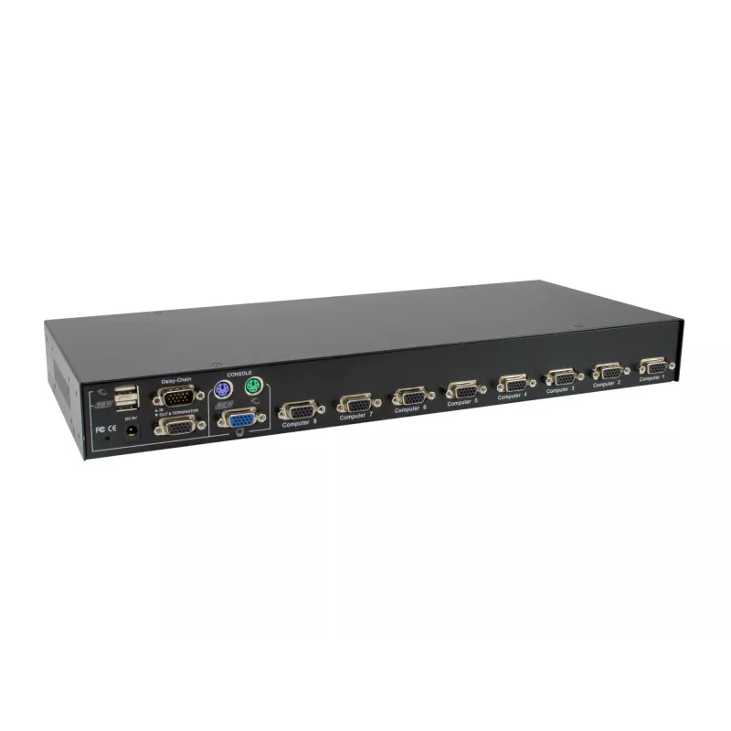 LevelOne 8 prievadų PS/2-USB VGA KVM jungiklis