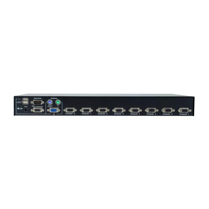 LevelOne 8 prievadų PS/2-USB VGA KVM jungiklis