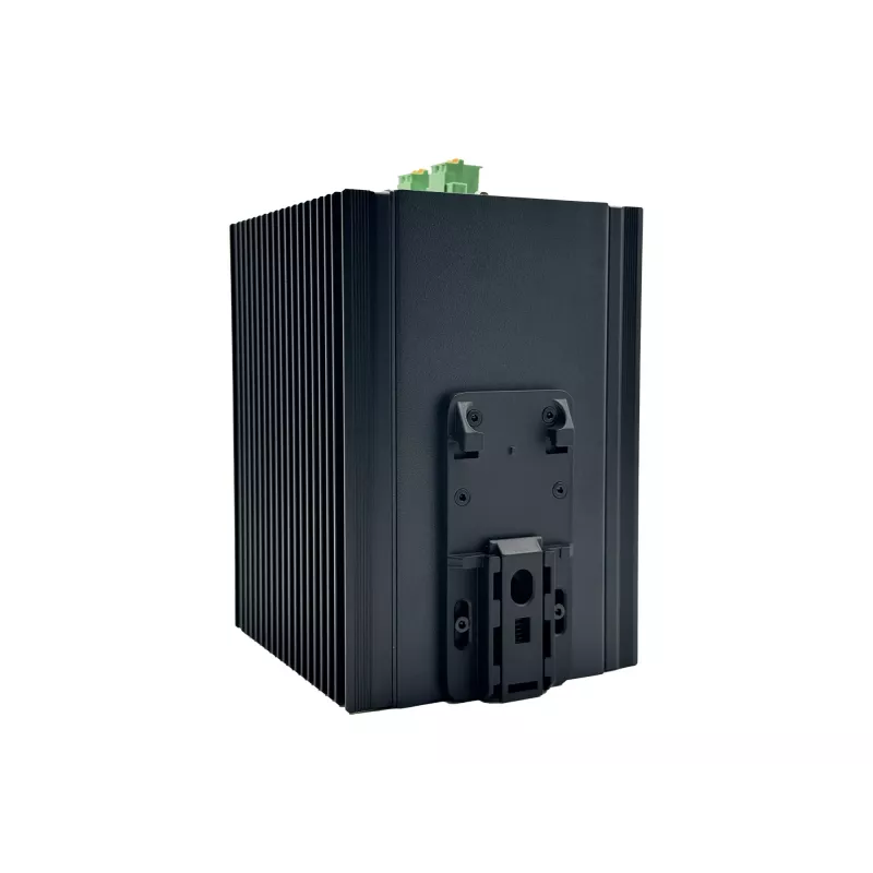 LevelOne IGX-2072 20 prievadų L2+ valdomas pramoninis jungiklis, 8 x 1GbE RJ45, 8 x 1GbE SFP, 4 x 1/2.5/10GbE SFP+, DIN bėgelis, -40°C iki 80°C